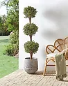 Kunstpflanze BUXUS BALL TREE 120 cm Grün