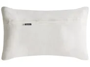 Set of 2 Decorative Cushions LANSIUM 30 x 50 cm 45 x 45 cm Cotton White Plant Pattern_1040775