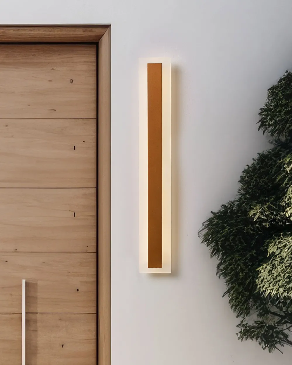 LED Außenwandleuchte ROSALIE Gold