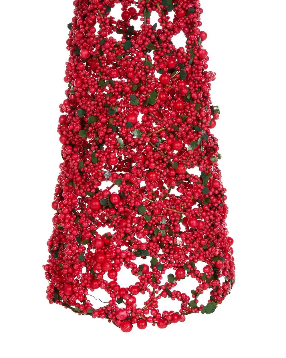 Dekofiguren 2er Set ROSAN 52/60 cm Weihnachtsbaum Rot_1018702