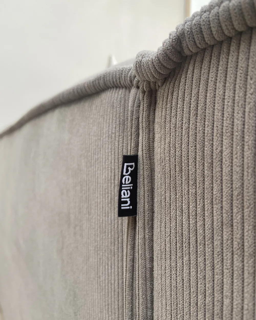 Corner Seat ARDAL Corduroy Light Brown Right Hand_973906