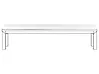 Bankauflage MONSANO 168 x 35 cm Cremeweiß