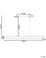 LED Hängeleuchte MARA Metall Weiß_1069493