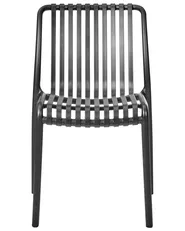 Gartenstuhl 4er Set ARICCIA Schwarz_988773