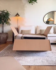 Sessel HALLSBERG Bouclé Taupe_1160778