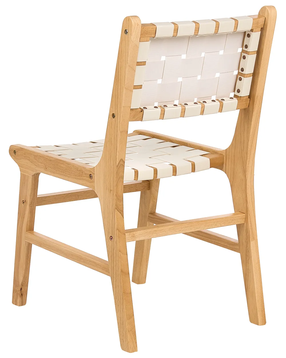 Esszimmerstuhl 2er Set HUMBLE Holz Hellbraun_985645