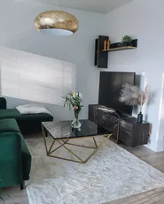 Coffee Table MALIBU Black Marble_907371