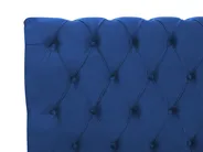 Krevet Samet AVALLON 160 x 200 cm Mornarsko plava_729080