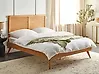 Bed ISTRES 160 x 200 cm (EU King Size) Natural Ash Wood
