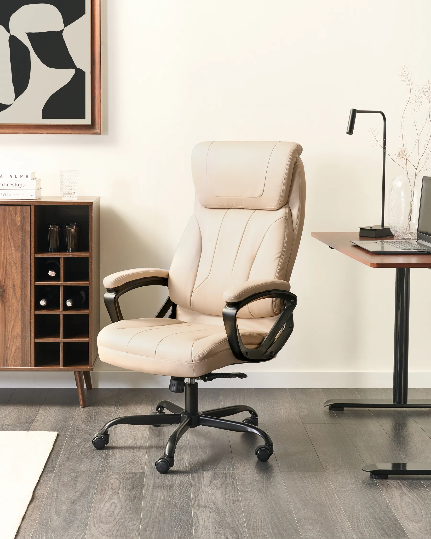 Chefsessel PROUD Kunstleder Beige_998528