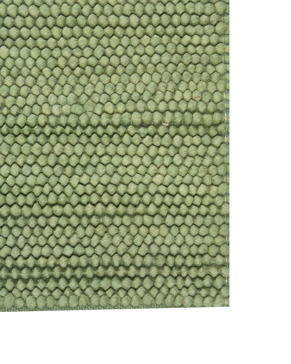 Teppich KORDEA Grün 200 x 300 cm Wolle_1144678
