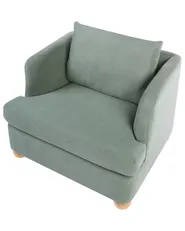 Living Room Set 6 Seater RATTVIK Fabric Light Green_1066628