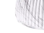 Miza za shranjevanje OCCHITO 36 cm 36 cm Beli marmor_1192807