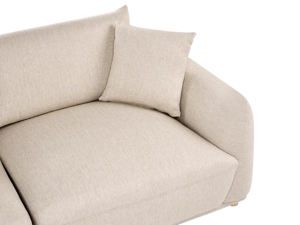 Sofa 3-Sitzer JUBEK Stoff Beige_1074647
