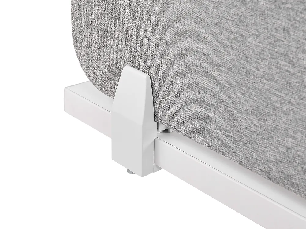 Cloison amovible de bureau WALLY 160 x 40 cm Gris clair_800712