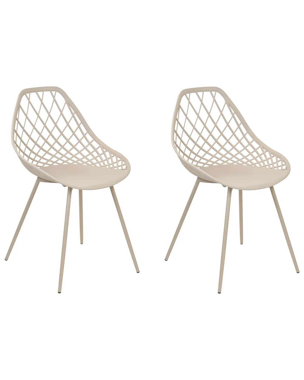 Esszimmerstuhl 2er Set CANTON II Beige