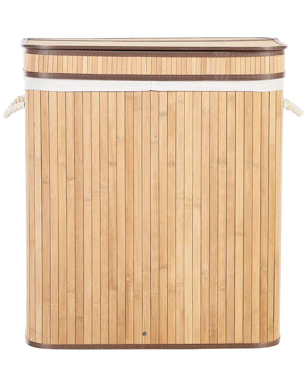 Wäschekorb KALTHOTA Bambus Hellbraun 100 L_849160