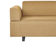 Sofa 3-Sitzer SOKNA mit Tischen Stoff Gelb_952851