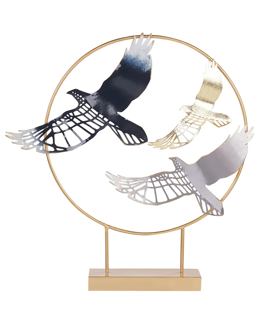 Dekofigur Vogel SAMARIUM Metall Gold
