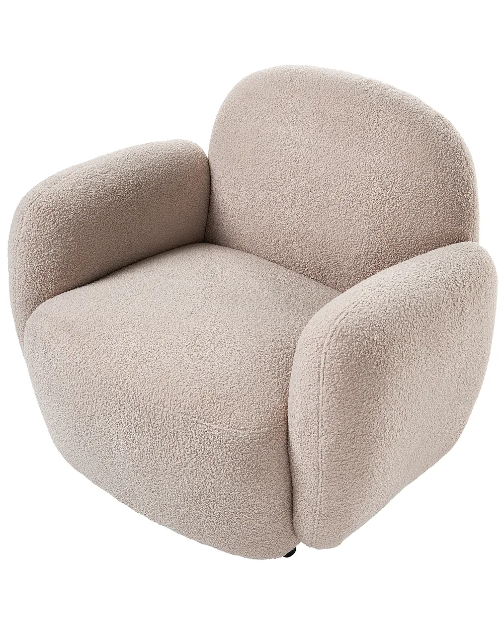 Fauteuil JULE Bouclé Beige_1125907