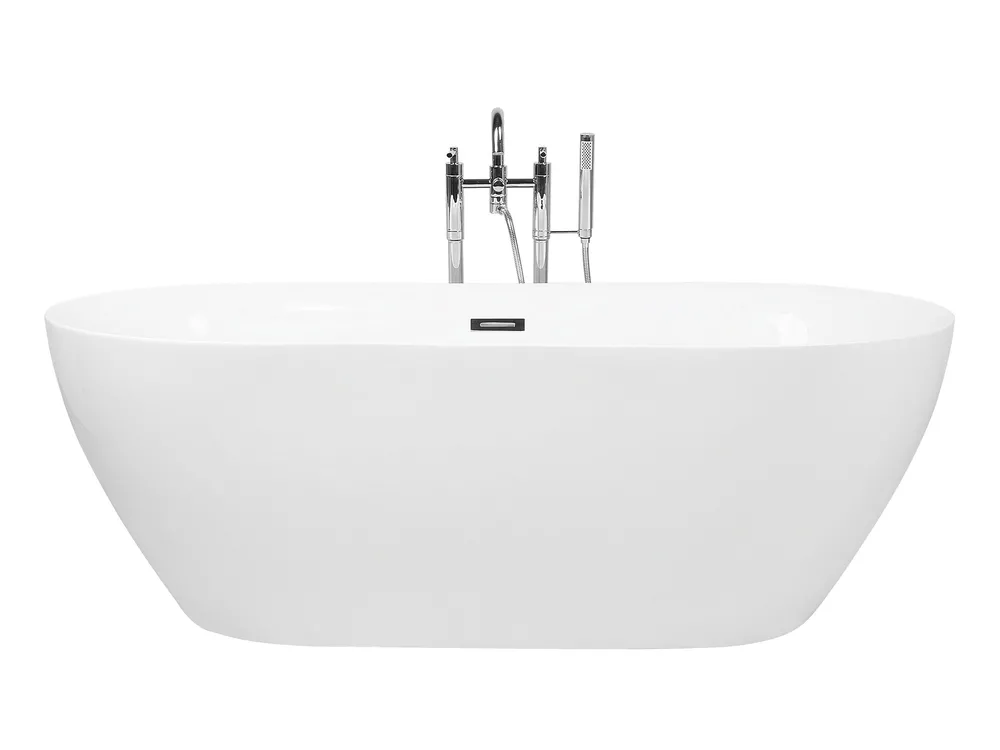 Freistehende Badewanne CARRERA 150 x 75 cm Weiß