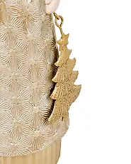 Weihnachtsdekoration 3er Set TENNILA 23/31/32 cm Weihnachtsmann Gold_1175515