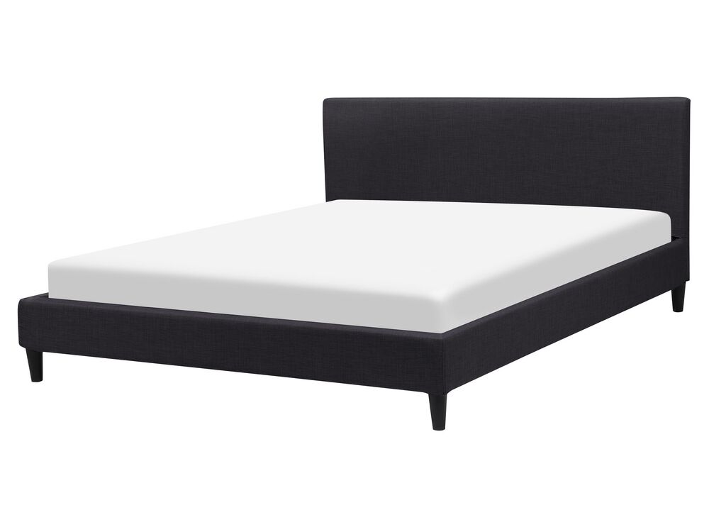 Bed Fabric FITOU 160 x 200 cm (EU King Size) Black