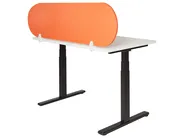 Schreibtischtrennwand SPARKY 160 x 40 cm Orange_946007