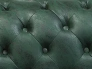 Sofa 3-Sitzer CHESTERFIELD Kunstleder Grün_696531