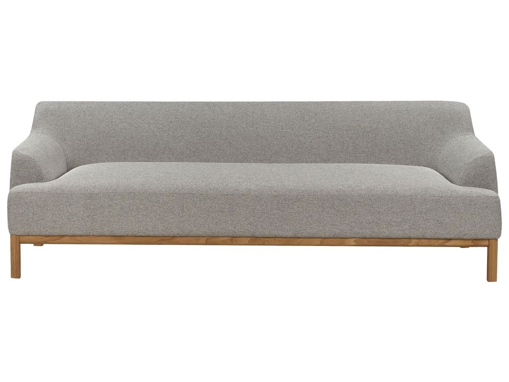 Sofa 3-znamenkasti SOSJO Tkanina svijetlosivi