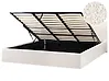 Ottoman Bed ORBEY Boucle Off-White 180 x 200 cm (EU Super King)
