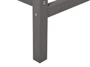 Garten Bartisch ADIRONDACK 60 cm 59 cm Kunststoff Dunkelgrau_938512