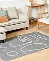 Outdoorteppich YAVU Grau 140 x 200 cm