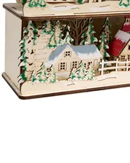 Christmas Decoration LED BOLKESJO 39 cm Light Brown_1017130
