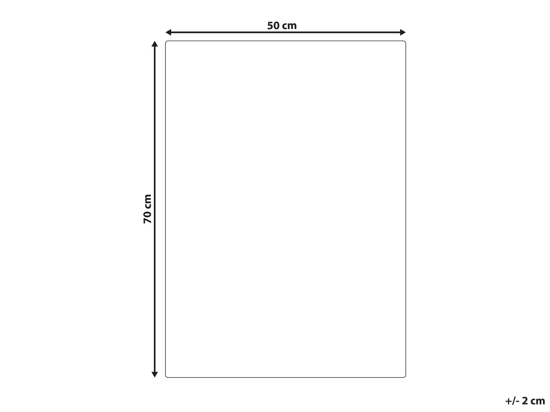 Wandobjekt TEMBESI Glas 70 cm Bunt_850516