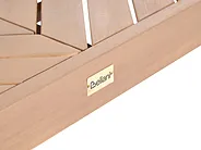 Garden Coffee Table RIVELLO 123 cm 68 cm Acacia Wood Light Brown_1155849