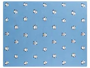 Kuscheldecke TALOKAN Baumwolle 130 x 170 cm Blau_905416