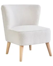 Sessel ALVEN Bouclé Cremeweiß_967397