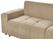 Eckschlafsofa 4-Sitzer INNVIK Stoff Braun linksseitig_965162