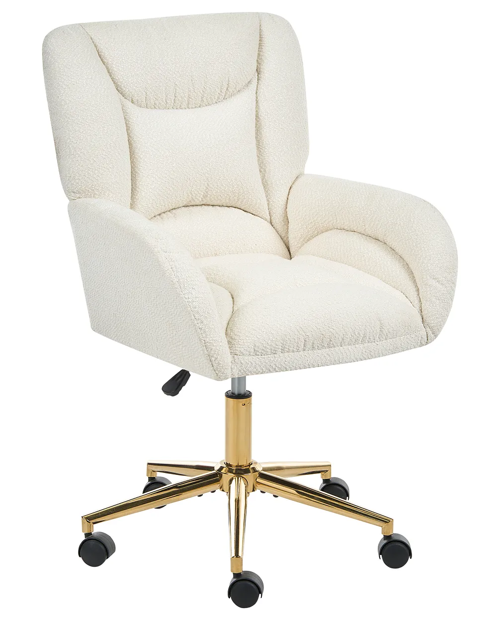 Desk Chair LYNBROOK Fabric Off-White_1143093