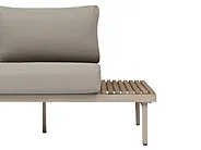 Garden Sofa 2 Seater FIVIZZANO Acacia Wood Beige_1159443