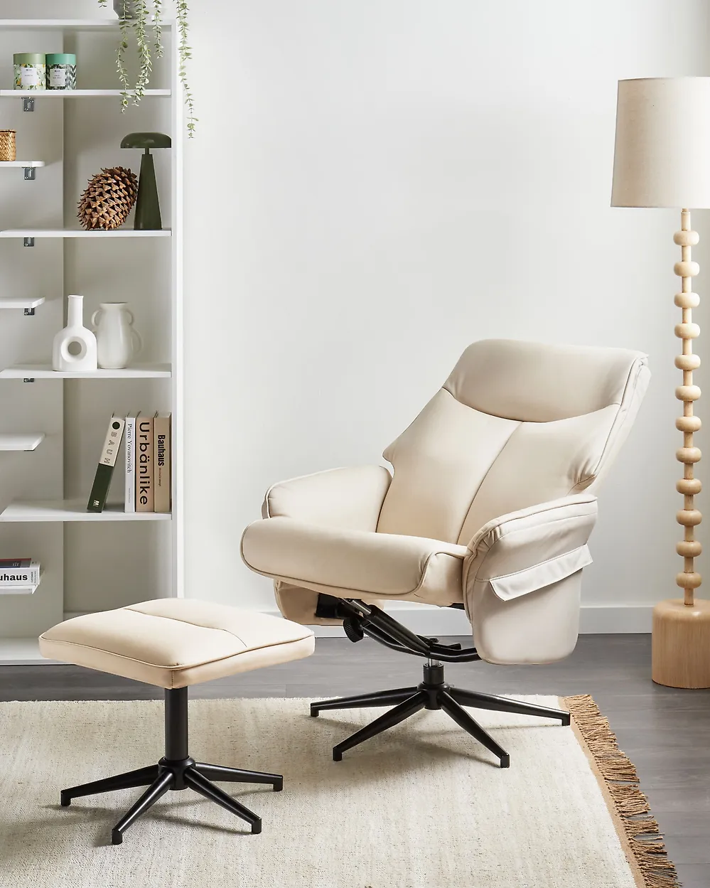 Fernsehsessel ERATO Stoff Beige_1175155