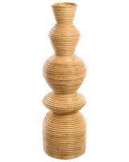 Dekovase NUORO 70 cm Rattan Naturfarben_1077386