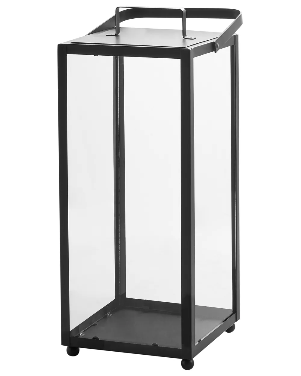 Laterne LEPAR 53 cm Metall Schwarz