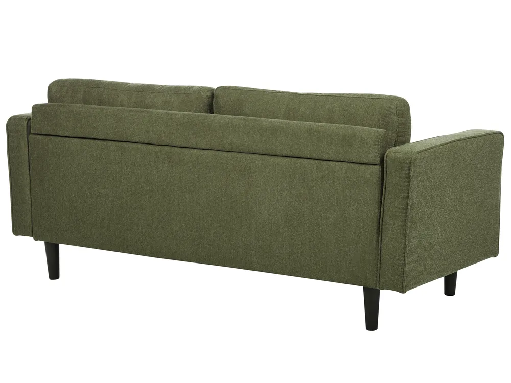 Sofa Set 4-Sitzer NURMO Stoff Dunkelgrün_896043
