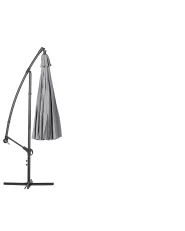 Ampelschirm 268 cm CALABRIA II Dunkelgrau_738542