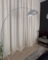 Floor Lamp KAMA Metal Silver_982118