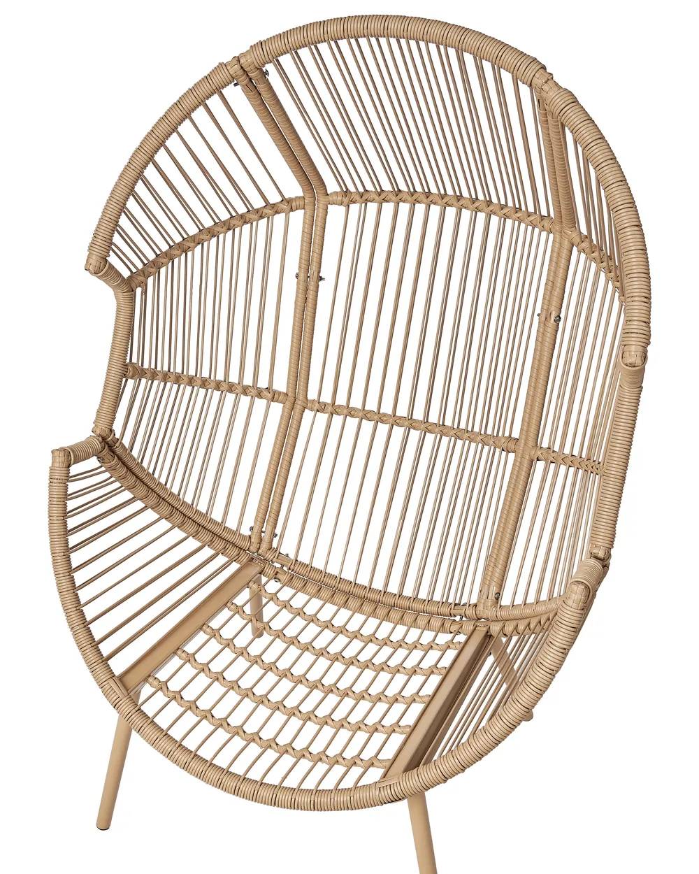 Gartenstuhl MURANO Polyrattan Naturfarben_932891