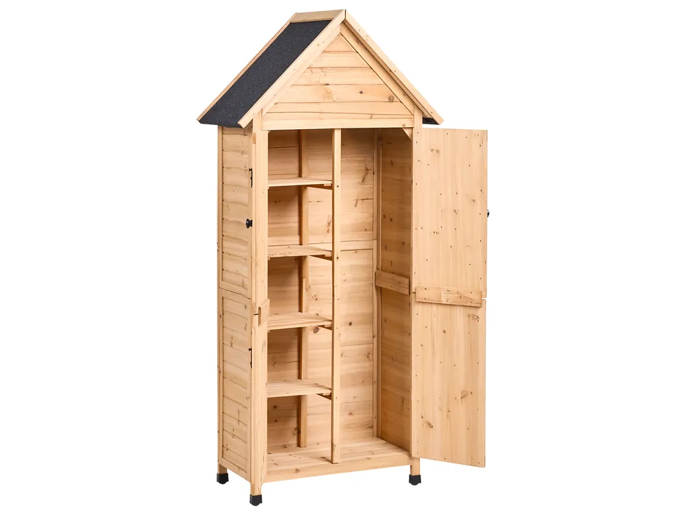 Geräteschuppen SENIGA 85 cm 46 cm Tannenholz Naturfarben_1041625
