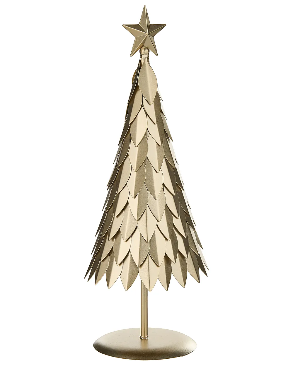 Set of 2 Figurines KEMIJOKI 41/48 cm Christmas Tree Gold_1156606